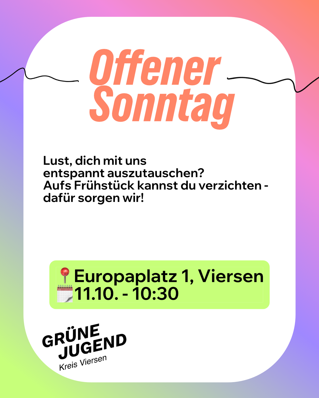 Offener Sonntag